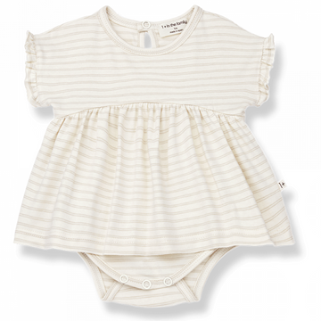 1+ in the Family Abito neonata, righine rosa - Gala