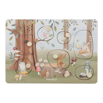 Little Dutch Puzzle sonoro, Forest Friends