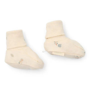 Little Dutch Babucce per bambino in cotone biologico, animali del bosco