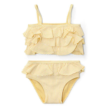 Little Dutch Costume spezzato, righe giallo e bianco