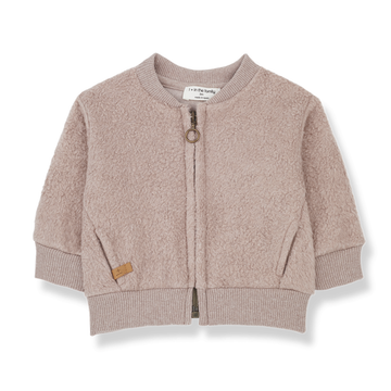 1+ in the Family Cardigan bambina polar, old rose - Miquel
