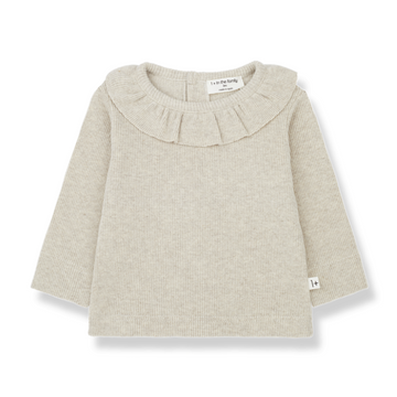 1+ in the Family Maglia bambina, oatmeal - Anna