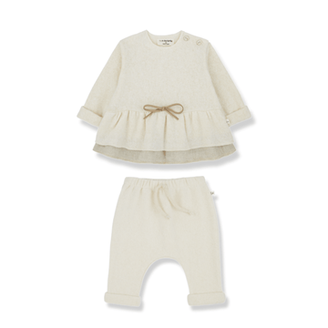 1+ in the Family Completo neonata, ecru - Ester