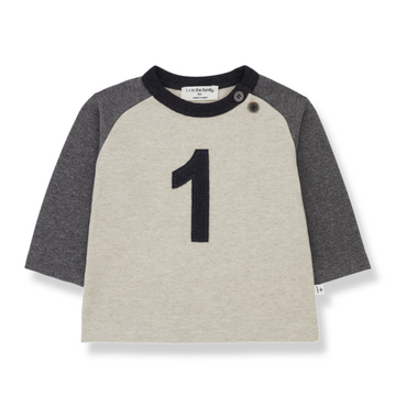 1+ in the Family Maglia bambini, grey - Genar