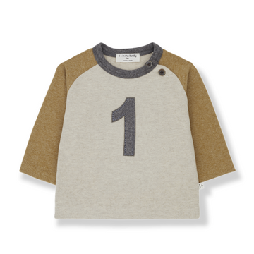 1+ in the Family Maglia bambini, ocra - Genar