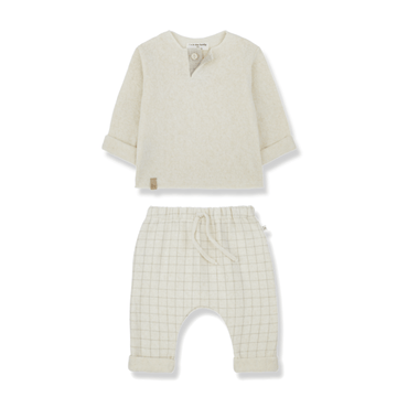 1+ in the Family Completo neonati, ecru - Mateu