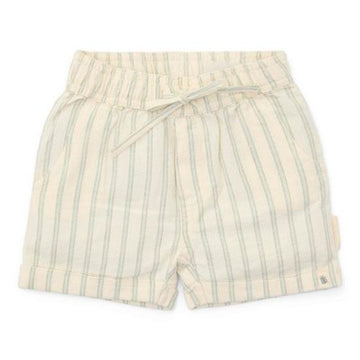 Little Dutch Pantaloni corti  bambino, a righe verdi e bianco