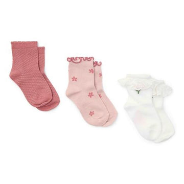 Little Dutch Calzini per bambina in cotone biologico, 3 pezzi