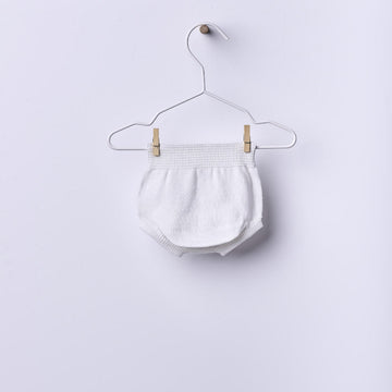 Wedoble Coulotte bianca in cotone