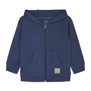 Cardigan bambini in bamboo, blu - Cole-Hc