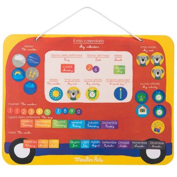 Moulin Roty® Calendario magnetico perpetuale