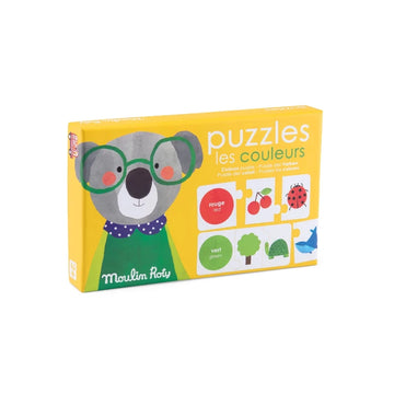Moulin Roty® Puzzle dei colori les popipop