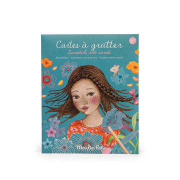 Moulin Roty carte da grattare Les Rosalies