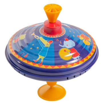 grande trottola in latta di Moulin Roty