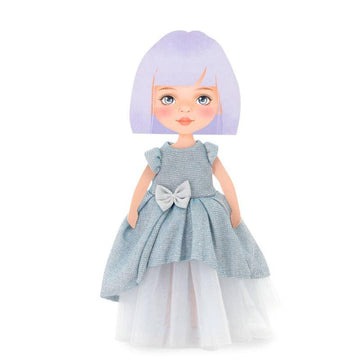 Set di abbigliamento: abito blu chiaro-28 cm