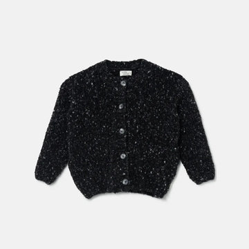 Cardigan bambino melange, Antracite - Andrea228
