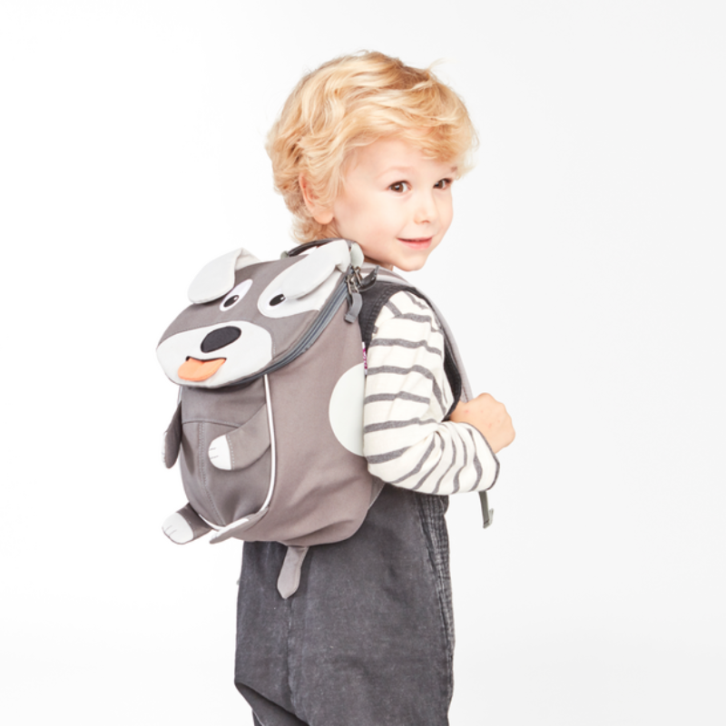 Zaino Cane grigio Affenzahn per bambini