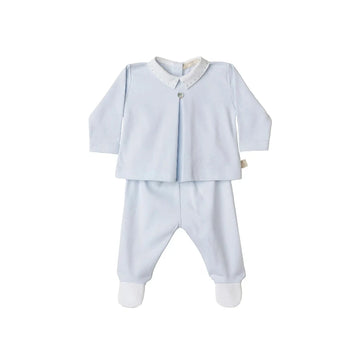 Completo neonato due pezzi - blue