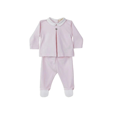Completo neonata due pezzi - pink