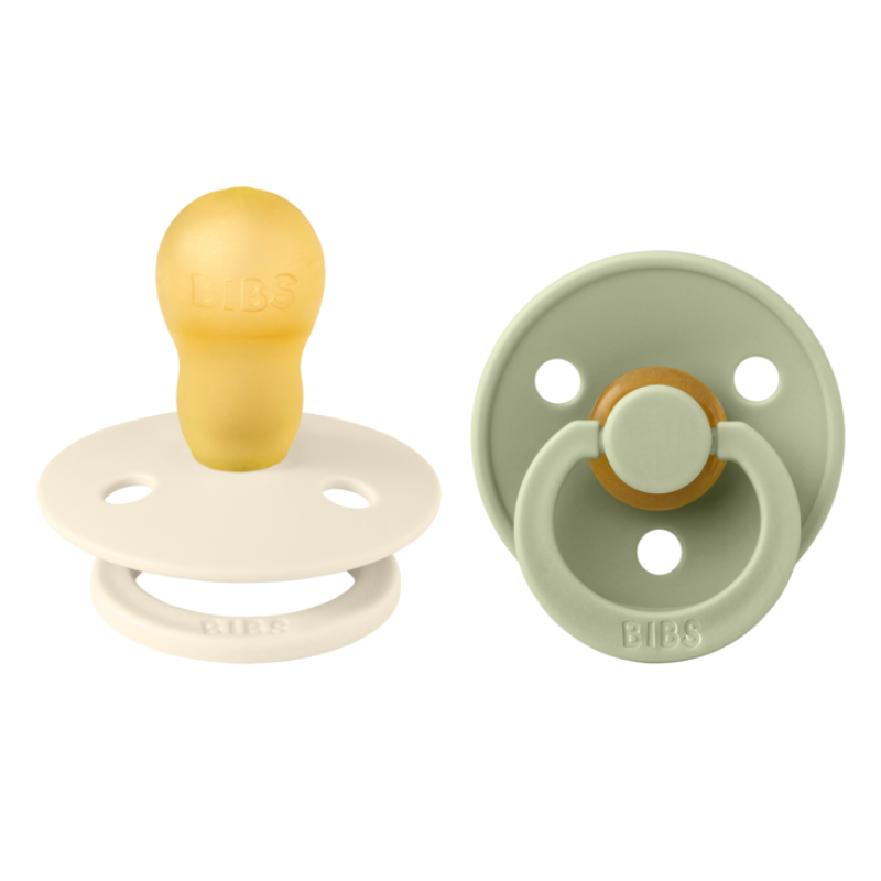 CIUCCIO BIBS Colour Night - 2 Pezzi, Lattice Naturale, Senza BPA, Misura 2 (6-18 Mesi), Fluorescente - Foto 6