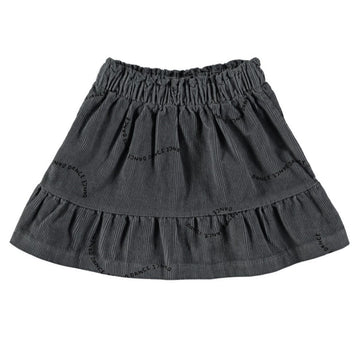 Gonna bambina di velluto a costine, Dance Night blue