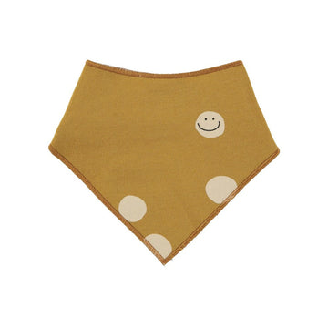 Bavaglino bandana per neonato curry
