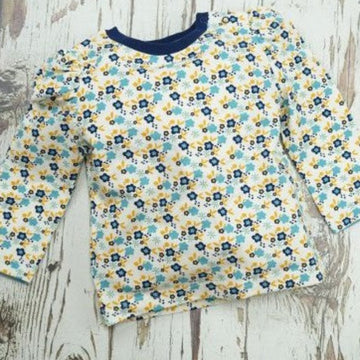 T-shirt manica lunga fiori - Blade & Rose