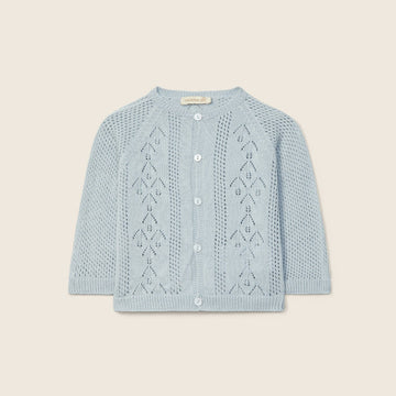 Wedoble Cardigan azzurro grigio