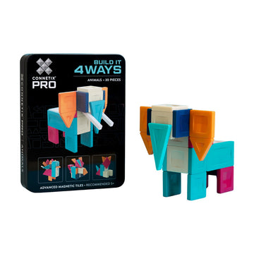 Connetix - 30 pezzi pacco build animali