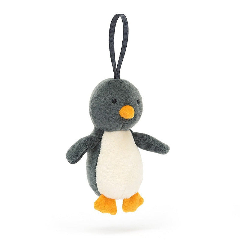 Pinguino peluche da appendere