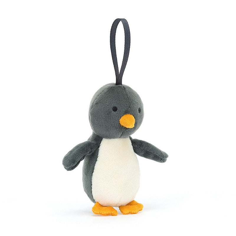 Pinguino peluche da appendere