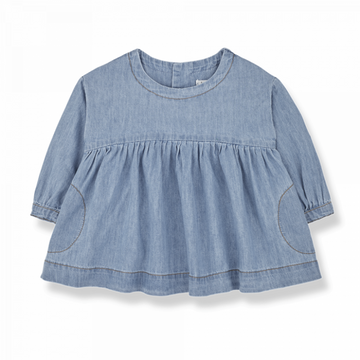 1+ in the Family Abito bambina, denim - Gabriella