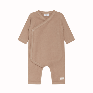 tutina neonati con apertura frontale tramite bottoni fino all'inguine