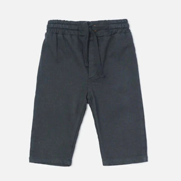Pantalone in caldo twill, dark grey - Ivan236