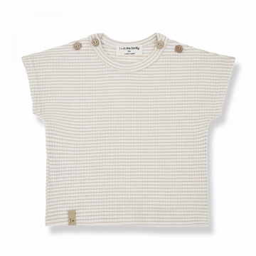 1+ in the Family T-shirt neonata, nude - Jad