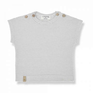 1+ in the Family T-shirt neonato, smoky - Jad