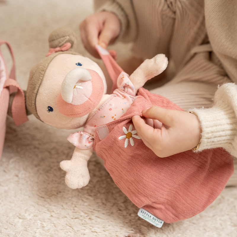 Bambola baby doll Rosa, Little Dutch