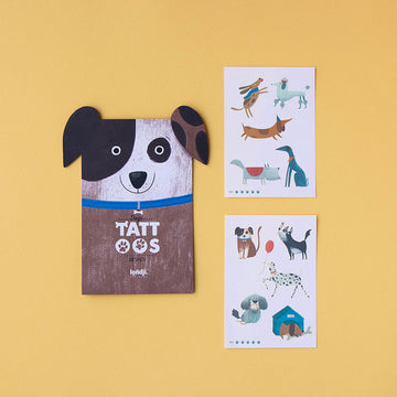 Tatuaggi a forma di cane per bambini