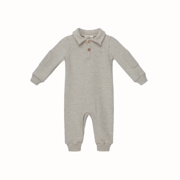 Tutina in caldo cotone riciclato, grigio