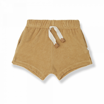 1+ in the Family Shorts bambina in spugna, havana - Nolita