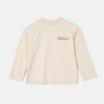 Maglia bambini in caldo cotone biologico, avorio - Printk244