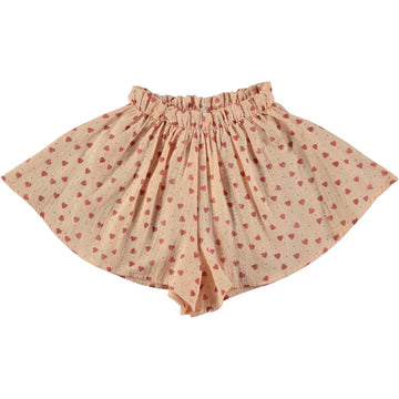 Shorts bambina a cuore - Tocoto Vintage