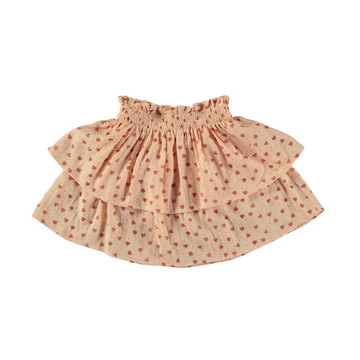 Gonna bambina stampa cuori - Tocoto Vintage
