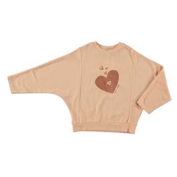 Felpa bambina Hearts - Tocoto Vintage