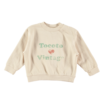 Felpa bambina Tocoto Love Vintage - Tocoto Vintage
