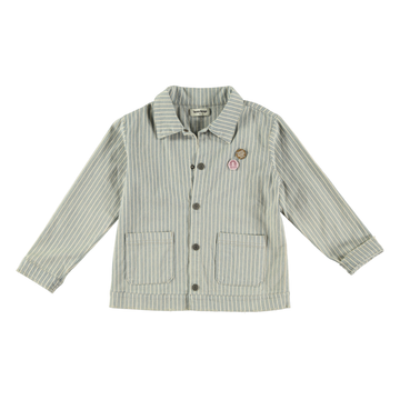 Giacca bambini in jeans a righe - Tocoto Vintage