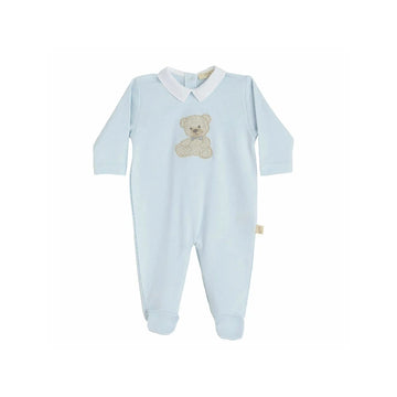 Tutina neonato - Sweet teddy blue