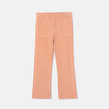 Pantalone bambina in caldo velluto, rosa - Stellak250