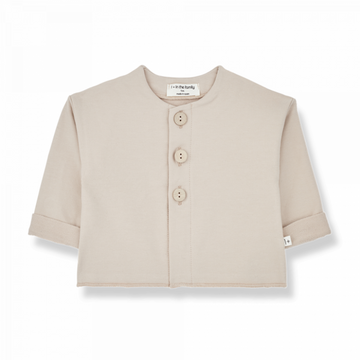 1+ in the Family Cardigan neonata, nude - Sophie