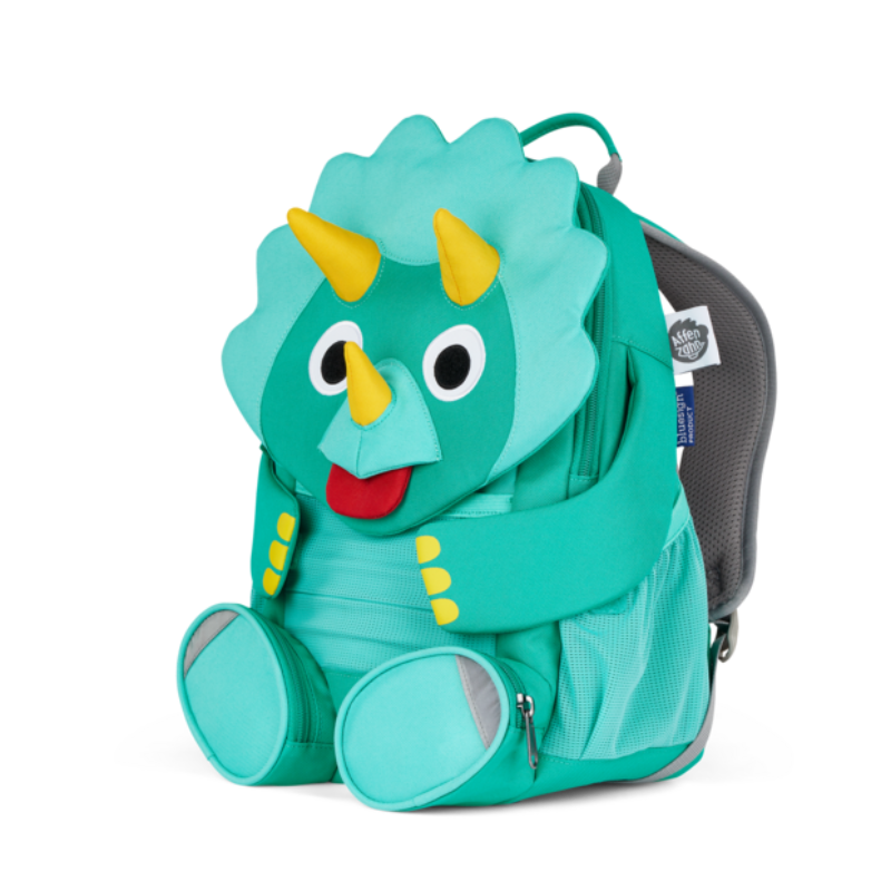  Zaino Dinosauro Verde Affenzahn per bambini